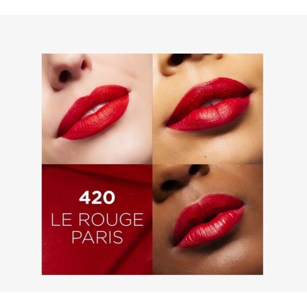 New L'Oréal Lipstick Red 420 Le Rouge Paris Infalible Matte Resistance 2 Lipstic